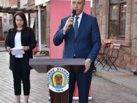 TAYİNİ ÇIKAN KAYMAKAMIMIZA VEDA YEMEĞİ