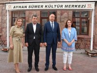 TAYİNİ ÇIKAN KAYMAKAMIMIZA VEDA YEMEĞİ