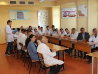 KAZAKİSTAN'DA FERRUH YÜCEL HOCAMIZ'A TEŞEKKÜR BELGESİ VERİLDİ