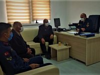 JANDARMA KARAKOL KOMUTANIMIZI ZİYARET ETTİK