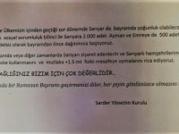 SARIYAR DERNEĞİMİZ (SARDER) BAYRAMDA   ÜCRETSİZ MASKE DAĞITACAK