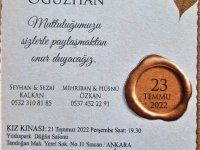 OĞUZHAN ÖZKAN'IMIZIN MUTLU GÜNÜ