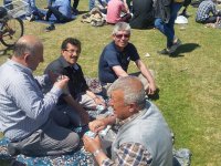 TOPLUCA GÜRLEYİK KÖYÜMÜZDE YAĞMUR DUASINA ÇIKILDI