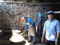 TOPLUCA GÜRLEYİK KÖYÜMÜZDE YAĞMUR DUASINA ÇIKILDI