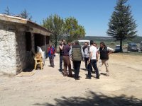 TOPLUCA GÜRLEYİK KÖYÜMÜZDE YAĞMUR DUASINA ÇIKILDI