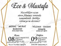 EVLENİYORUZ DÜĞÜNÜMÜZE BEKLERİZ