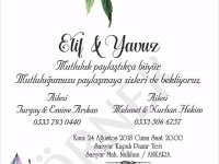 GENÇLERİMİZE ÖMÜR BOYU MUTLULUKLAR DİLERİZ