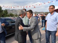 ANKARA BÜYÜKŞEHİR BELEDİYE BAŞKANI NALLIHAN'DA