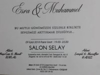 ESRA'MIZA MUTLULUKLAR DİLERİZ