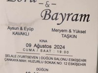 BAYRAM TAŞKIN'IMIZA MUTLULUKLAR DİLERİZ