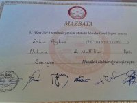 MUHTAR ŞAHİN AYHAN SEÇMENLERE TEŞEKKÜR ETTİ.