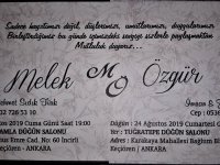 EVLENİYORUZ TÜM DOSTLARIMIZI DÜĞÜNÜMÜZE BEKLERİZ