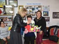 BAŞKAN ÖNTAŞ ENGELLİLERİ ZİYARET ETTİ