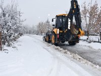 KAR TEMİZLEME VE TUZLAMA ÇALIŞMALARI DEVAM EDİYOR