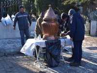 NALLIHAN BELEDİYEMİZDEN SABAHLARI ÜCRETSİZ SALEP İKRAMI