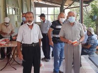 CUMA NAMAZI SONRASI AŞURE DAĞITILDI