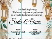 SEDA'MIZA MUTLULUKLAR DİLERİZ