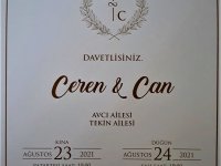 CAN'IMIZA MUTLULUKLAR DİLERİZ