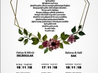 GENÇ ÇİFTLERE MUTLULUKLAR DİLERİZ