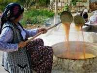 SARIYAR'IMIZDA BAĞ BOZUMU VE GELENEKSEL PEKMEZ YAPIMI