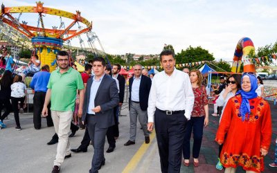 İlçemiz Nallıhan’da Ramazan Panayır’ı Kuruldu