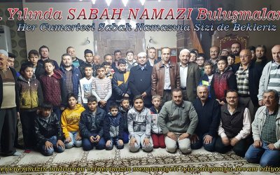 İLÇEMİZ NALLIHAN TAPDUK EMRE İMAM HATİP ORTAOKULU ÖĞRENCİLERİ SABAH NAMAZI BULUŞMALARI 3.YILINDA DEVAM EDİYOR