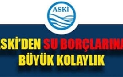 SU BORÇLARINI YENİDEN YAPILANDIRMA FIRSATI
