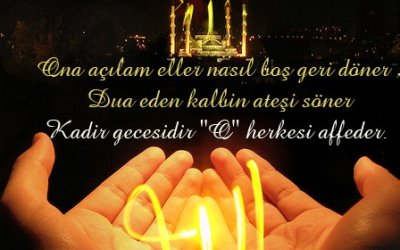 KADİR GECENİZ MÜBAREK OLSUN!