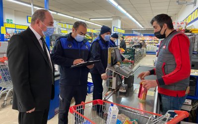 ZABITALARIMIZ MARKET DENETİMİNDE