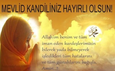 MEVLİD KANDİLİNİZ HAYIRLI OLSUN