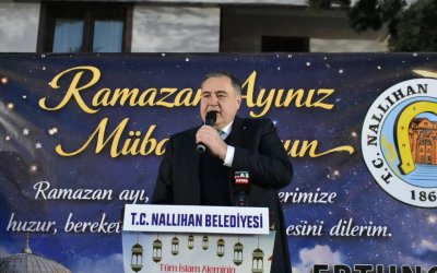 NALLIHAN BELEDİYEMİZDEN İFTAR YEMEĞİ