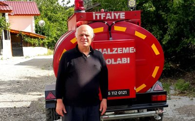 SARIYAR'IMIZA ANKARA BÜYÜKŞEHİR BELEDİYESİNDEN  SU TANKERİ