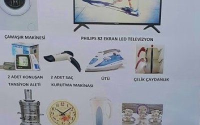 SARDER EŞYA PİYANGO ÇEKİLİŞİ