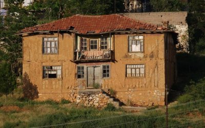 Sarıyar Kasabası - Kaderine Terkedilen Doğanın Tabiat Parkı Ve Yıkılan Kültür Sarıyar Evleri - Nallıhan - Ankara