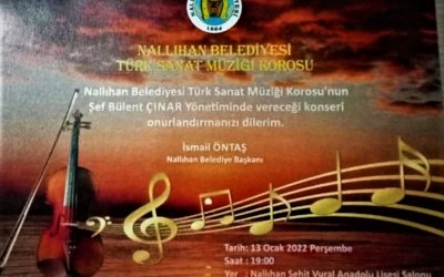 NALLIHAN BELEDİYESİ TÜRK MÜZİĞİ KOROSU KONSERİ
