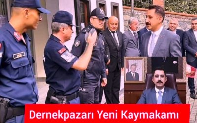 KAYMAKAMIMIZ EMRE AKÇAY GÖREVE BAŞLADI