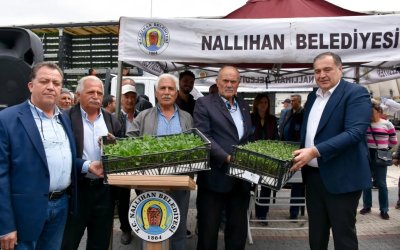 NALLIHAN BELEDİYE'MİZDEN ÜRETİCİLERİMİZE - ÇİFTÇİLERİMİZE DESTEK