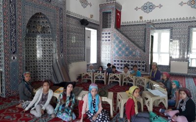 SARIYAR'IMIZDA YAZ KUR'AN KURSLARI BAŞLADI