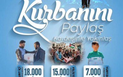 KURBANINI PAYLAŞ KARDEŞİNLE YAKINLAŞ