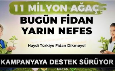 11 KASIM FİDAN DİKME ETKİNLİĞİ GELECEĞE NEFES