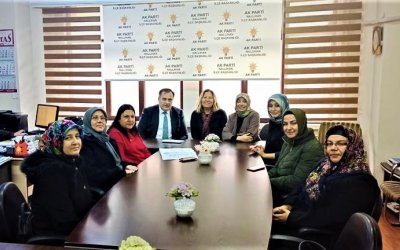 NALLIHAN AK PARTİ'DE KADIN KOLLARI BAŞKANI BELLİ OLDU