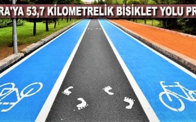Başkent Ankara'ya 56 kilometrelik bisiklet yolu geliyor