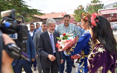 ANKARA BÜYÜKŞEHİR BELEDİYE BAŞKANI NALLIHAN'DA
