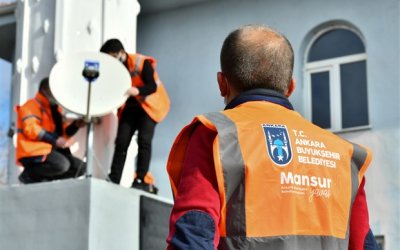 Ankara Büyükşehir Belediyesi'nden Sarıyar'ımıza ücretsiz internet