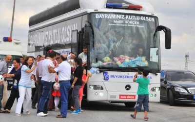 ÇOCUKLARA ÇİFTE BAYRAM