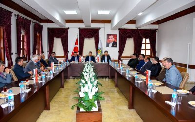 Nallıhan İlçe Belediye Başkanımız Mahalle Muhtarları ile Bir Araya Geldi