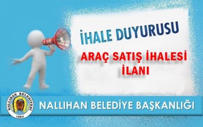 NALLIHAN BELEDİYE’SİNDEN DUYURU