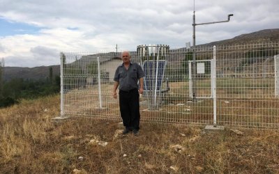 Sarıyar'ımıza Meteoroloji Gözlem İstasyonu Kuruldu.