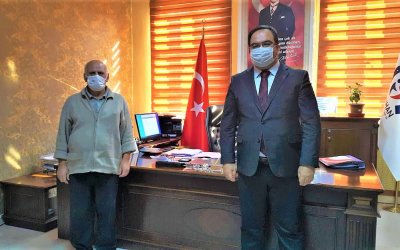 İBRAHİM ELAGÖZ'Ü MAKAMINDA ZİYARET ETTİK