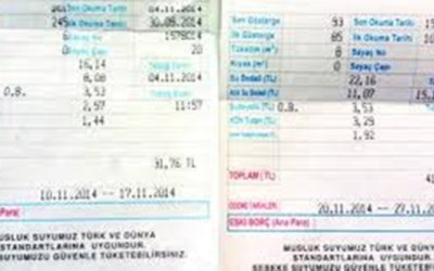 Sarıyar’ımız Su Faturaları Karşısında Şaşkın